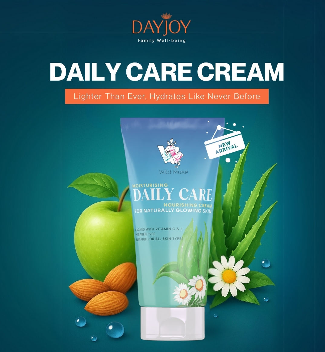 Wild Muse Daily Care Cream (100ml)